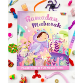 Ramadan kalender met speeltjes (Roze) - Islamboekhandel.nl