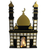 Ramadan Luxe houten kalender met LED licht (verkrijgbaar in wit of Zwart) -Variant2 - Islamboekhandel.nl
