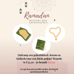 Ramadan Mysterybox - Volwassenen Islamboekhandel.nl