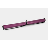Paarse cilinderdocumenthouder met zwarte riem voor Reisgebedskleed Imitatieleer Bordeaux