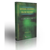 Groen hardcover boek Sahabah kinderen en de Profeet met gouden letters
