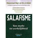 Boekcover Salafisme: groen met witte tekst en zwarte elementen