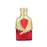 Red and gold parfumflesje van Samah Ruby Nusuk voor een luxe geurervaring
