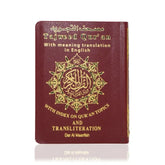 Tajweed Koran met Transliteratie (Fonetisch transcriptie) -pocket (9x12cm) - Islamboekhandel.nl