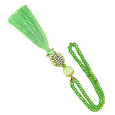 Tasbeeh Kristal + Gouden Tulp - Islamboekhandel.nl