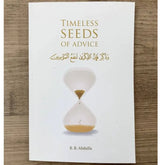 Boekomslag van Timeless Seeds of Advice Part 1 met een uurglasillustratie