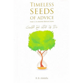 Groene boom met slanke oranje stam op boekomslag Timeless Seeds of Advice