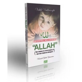 3D-render boekcover Vertel mij over Allah met baby en witte tulp voor kinderen uitleggen