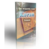 Waarde van Koran lezen Zam Zam