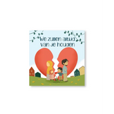 Kinderboek over scheiding getiteld We zullen altijd van je houden