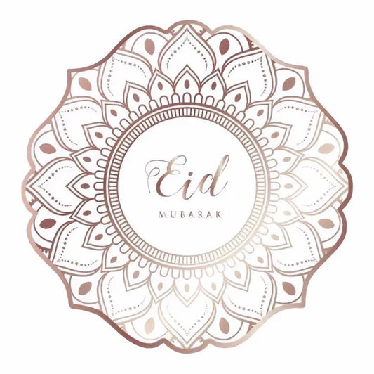 Wenskaart Eid -desert rose - Islamboekhandel.nl