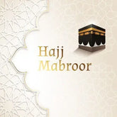 Wenskaart Hajj white - Islamboekhandel.nl