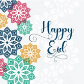 Wenskaart happy Eid I-Creations