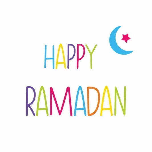 Wenskaart happy Ramadan - Islamboekhandel.nl