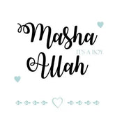 Wenskaart 'ma sha Allah a boy' - Islamboekhandel.nl