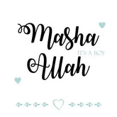 Wenskaart 'ma sha Allah a boy' - Islamboekhandel.nl