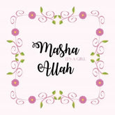 Wenskaart 'ma sha Allah a girl' - Islamboekhandel.nl