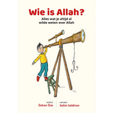 Kinderboekomslag voor het educatieve boek Wie is Allah?