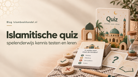 Islamitische quiz voor spelenderwijs kennis testen en leren