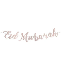 Eid mubarak letterslinger