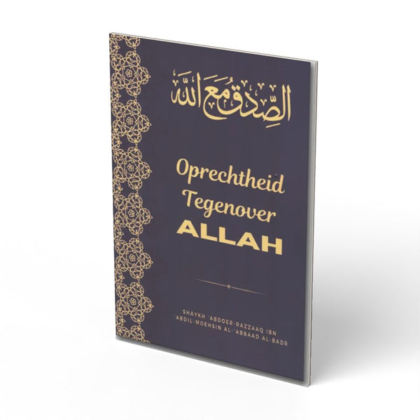 Oprechtheid tegenover Allah - boek