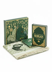 Luxe cadeauset (koran nederlands, gebedskleed, Yasin boekje en tasbih)