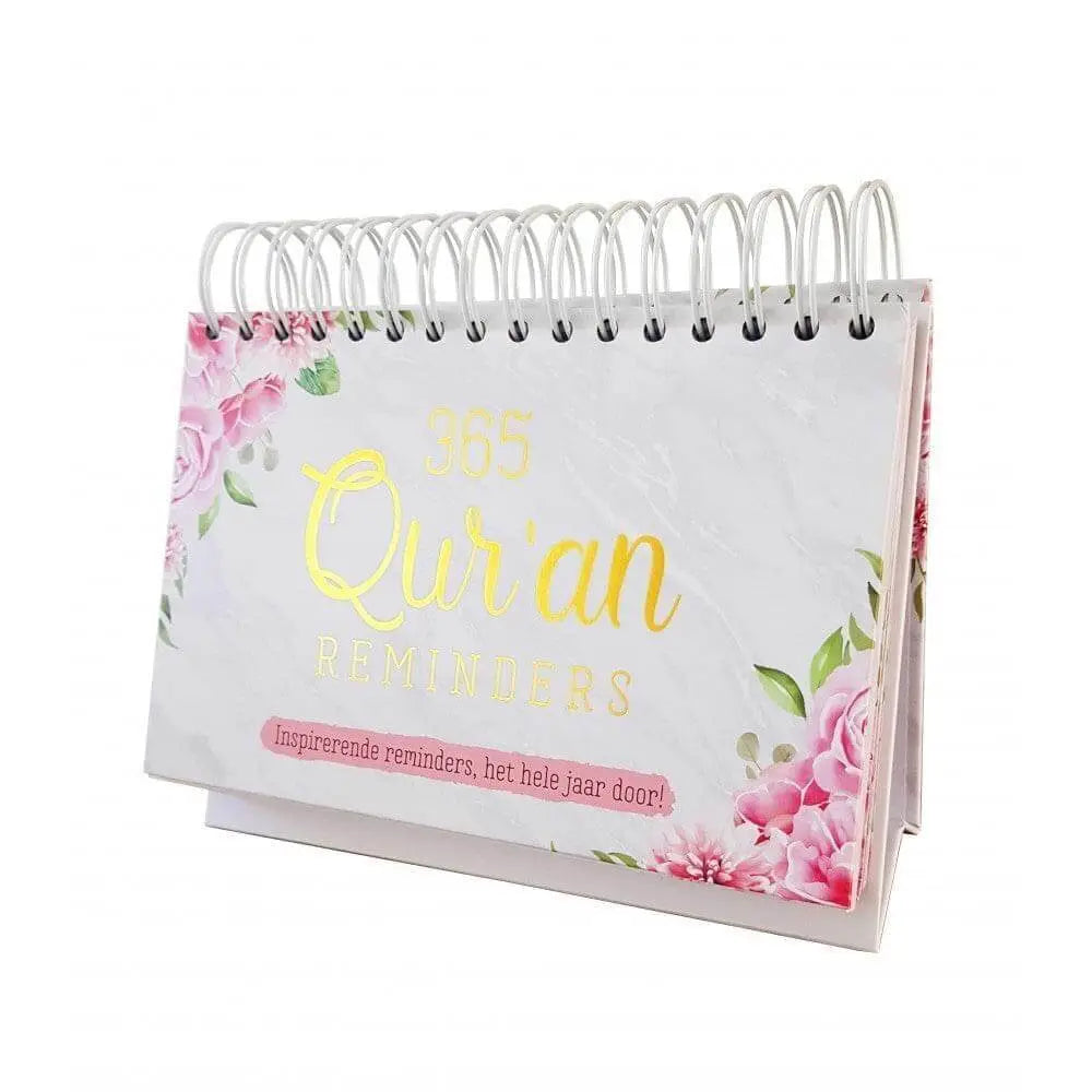 365 Qur'an reminders rosé goud - Islamboekhandel.nl