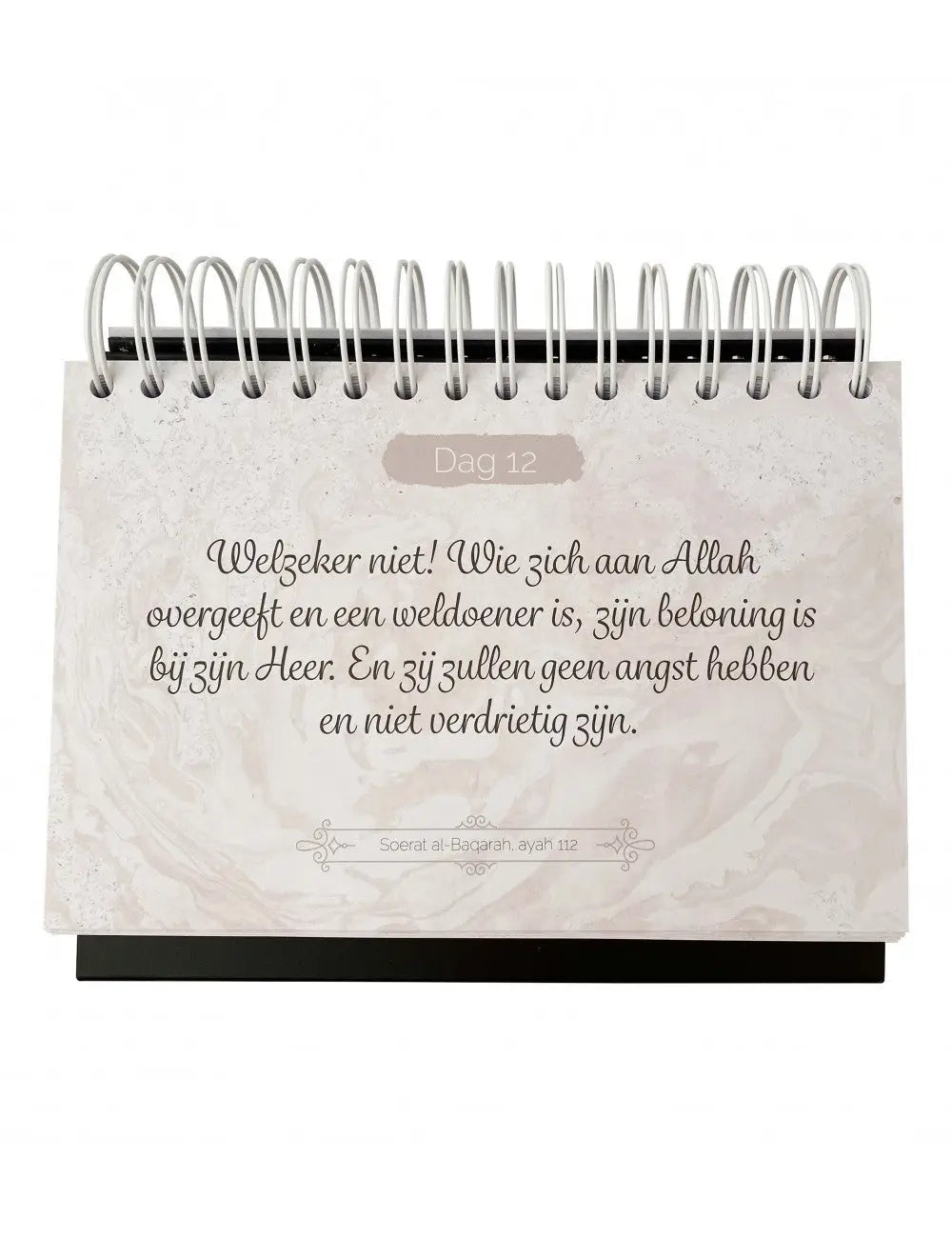 365 Qur'an reminders -zwart met goudfolie - Islamboekhandel.nl