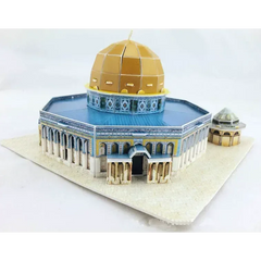 3d puzzel rotskoepelmoskee (dome of the rock) - Islamboekhandel.nl