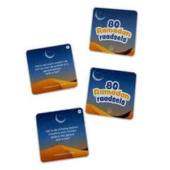 Ramadan riddle cards from the product 80 Ramadan raadsel voor spelend leren