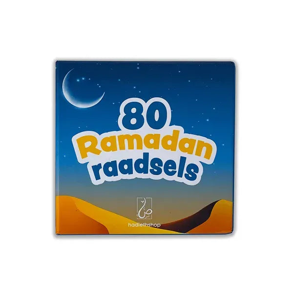 Vierkante Ramadan raadselbox van het product 80 Ramadan raadsel