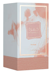 Lattafa Khamrah Mira Eau de Parfum 100 ml verpakking