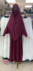 Abaya en Khimarset Butterfly (Medinasilk)
