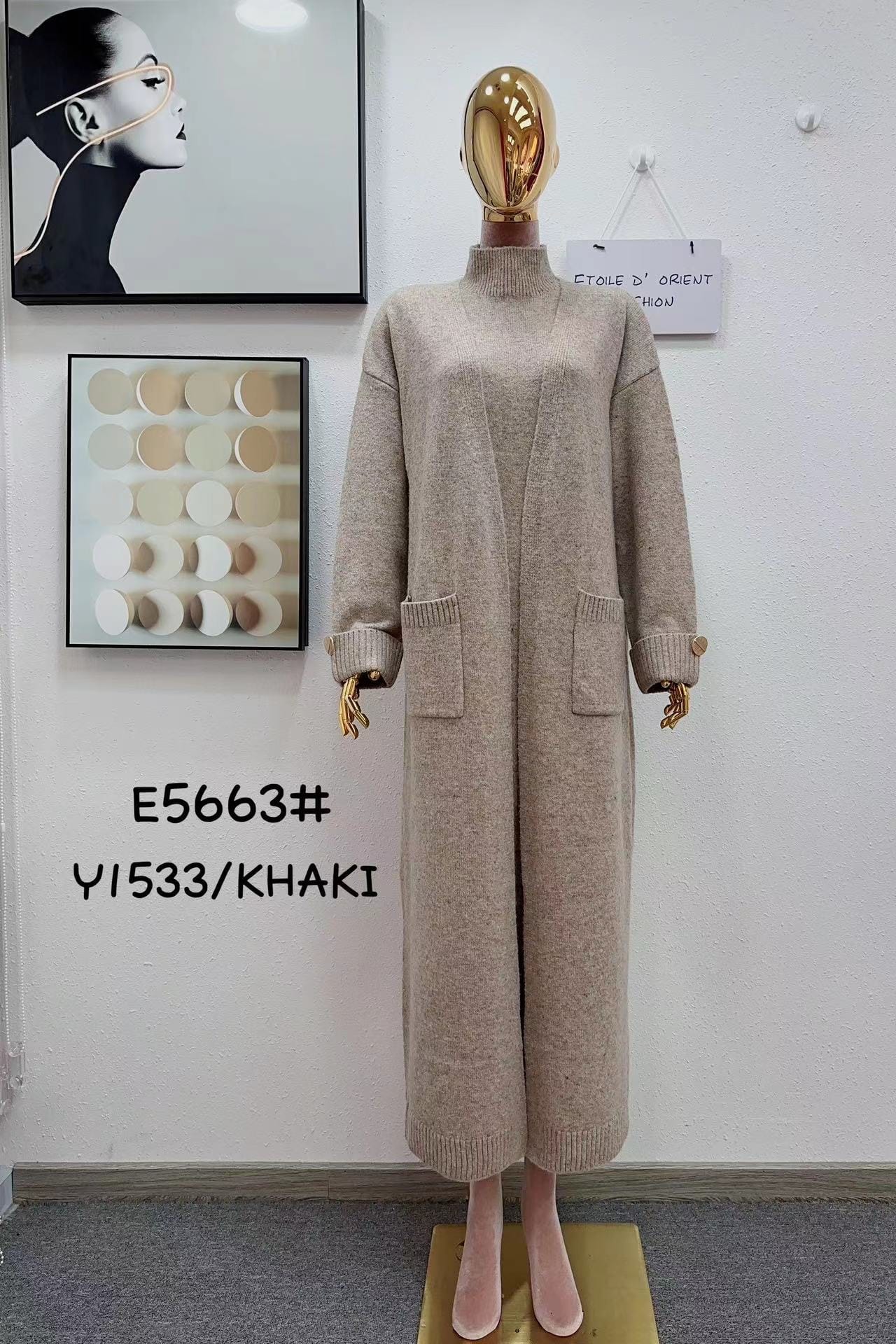 Twinset jurk/vest – winter