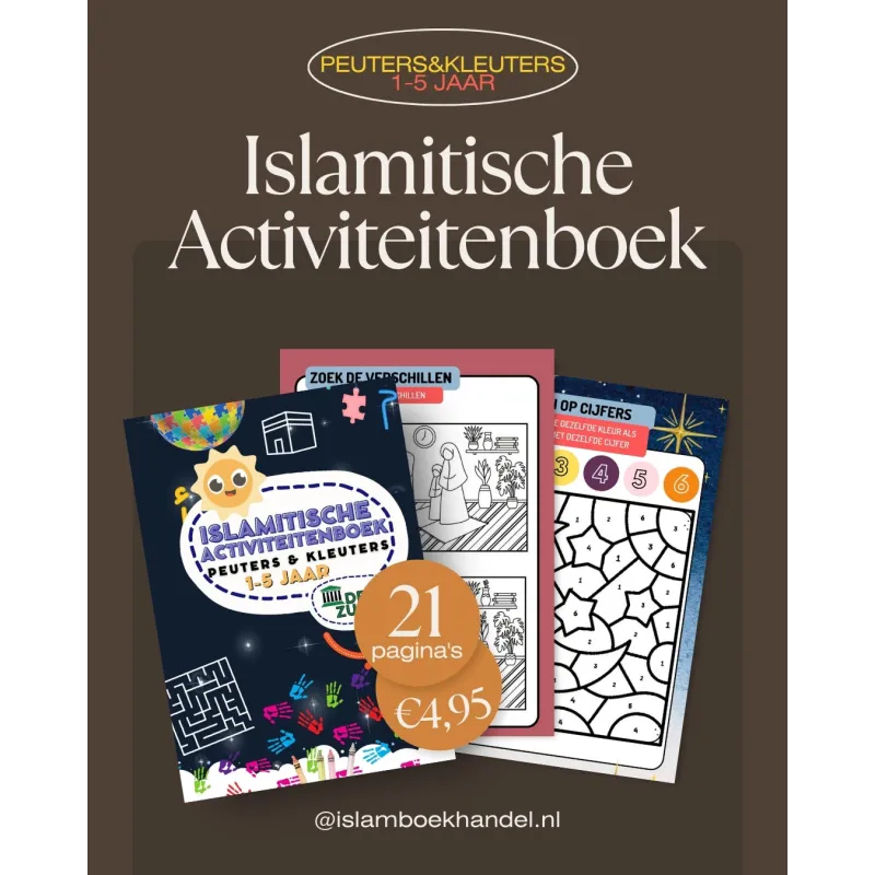 Islamitische Activiteiten Boek voor Peuters & Kleuters -