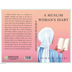 Boekomslag van A Muslim Woman’s Diary door Sumaya Amiri met een vrouw in hijab