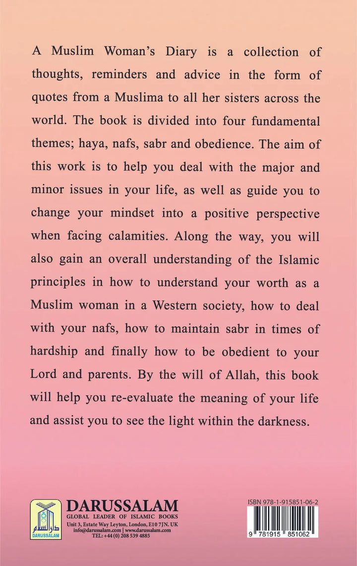 A Muslim Woman's Diary - Islamboekhandel.nl