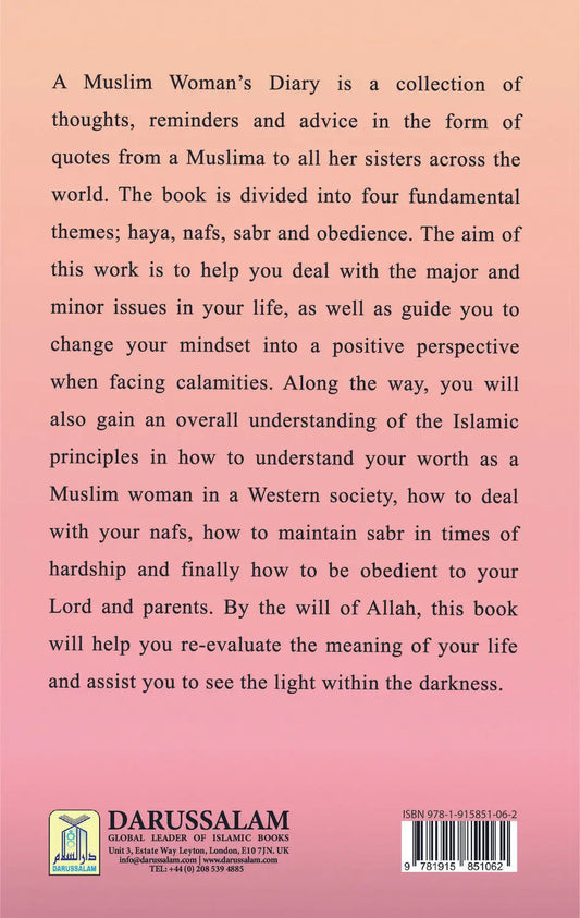 A Muslim Woman's Diary - Islamboekhandel.nl