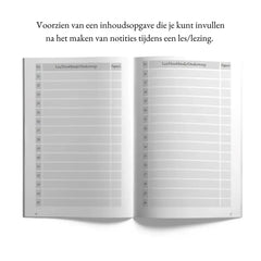 A4 Notitieboek - "Leg Kennis Vast door het op te Schrijven"