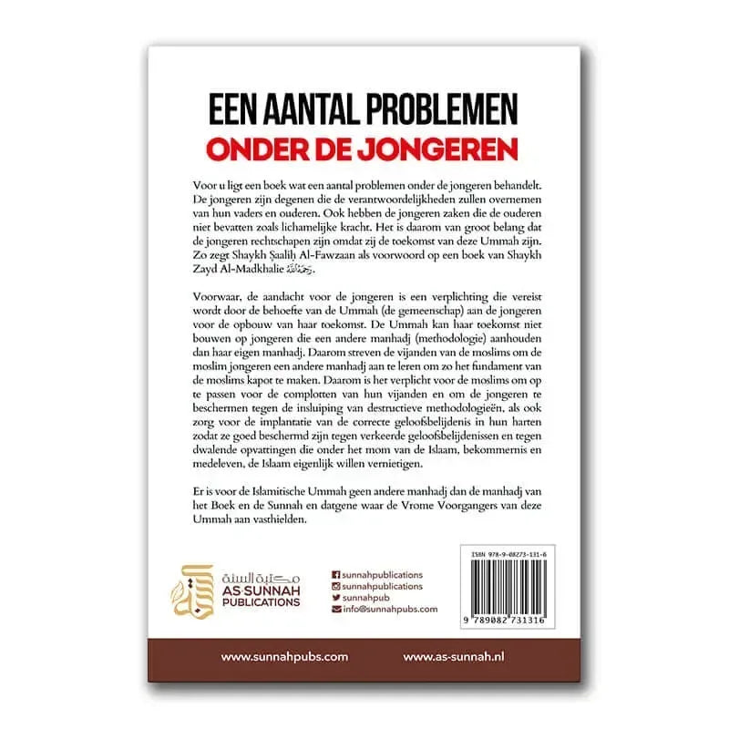 Een aantal problemen onder de jongeren - Islamboekhandel.nl