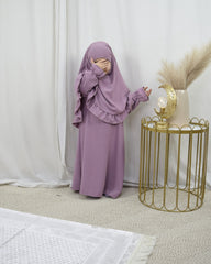 Abaya en Khimarset Ruffle Binti