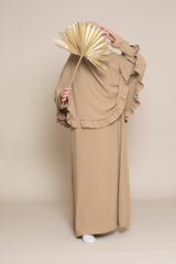 Abaya en Khimarset Ruffle Binti