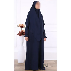 abaya en khimar set Salima - Islamboekhandel.nl
