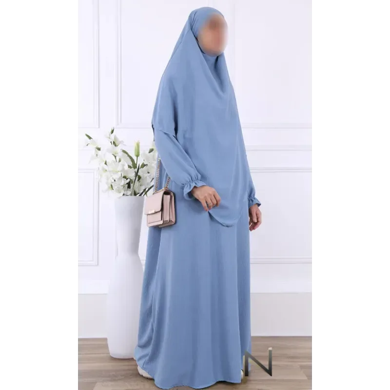 abaya en khimar set Salima - Islamboekhandel.nl