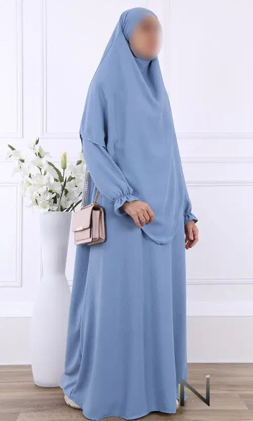abaya en khimar set Salima - Islamboekhandel.nl