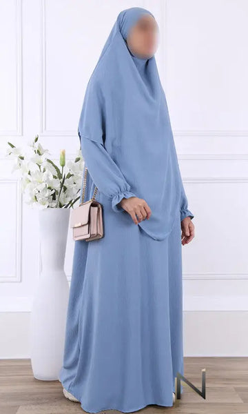 abaya en khimar set Salima - Islamboekhandel.nl