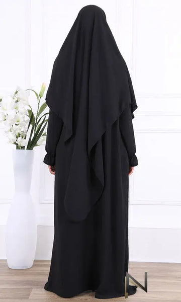 abaya en khimar set Salima - Islamboekhandel.nl