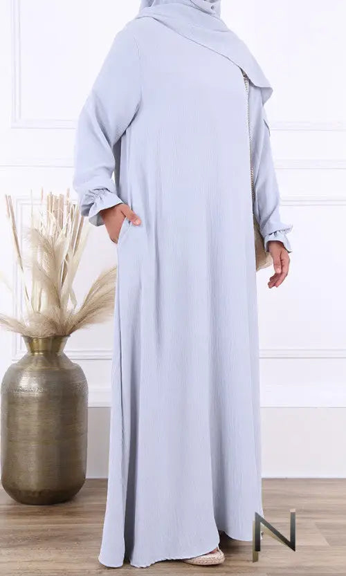 abaya en khimar set Salima - Islamboekhandel.nl