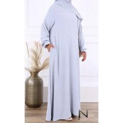 abaya en khimar set Salima - Islamboekhandel.nl