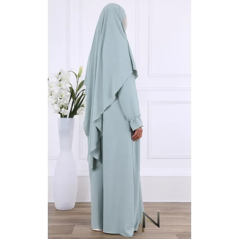 abaya en khimar set Salima - Islamboekhandel.nl